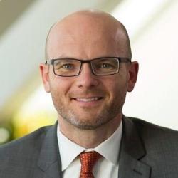 Portrait of Dr. Keith L. Johnson, Associate Professor of Theology and Co-Director of the Wheaton Center for Faith and Innovation	