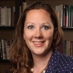 Portrait of Hannah Stolze, Professor of Marketing and SCM, and Director of the Wheaton Center for Faith and Innovation