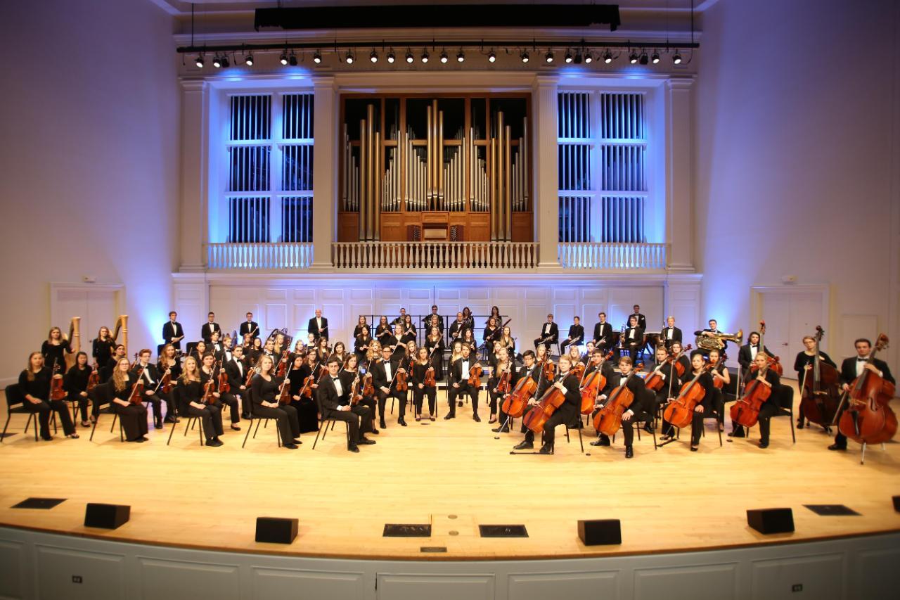 Wheaton College Symphony Orchestra in Edman Chapel 