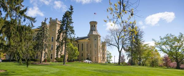 Blanchard Hall in Spring