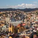 Guanajuato Mexico cityscape taken on Wheaton in Mexico 2016