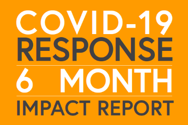 HDI 6 Month COVID19 Response Report Cover