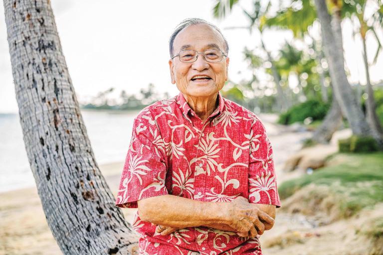 Dr. Bong Rin Ro at home in Hawaii