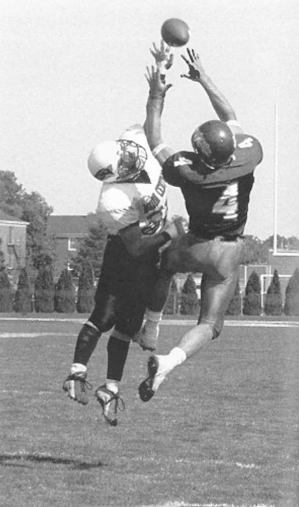 Wheaton College Football athlete Jeremy Amos