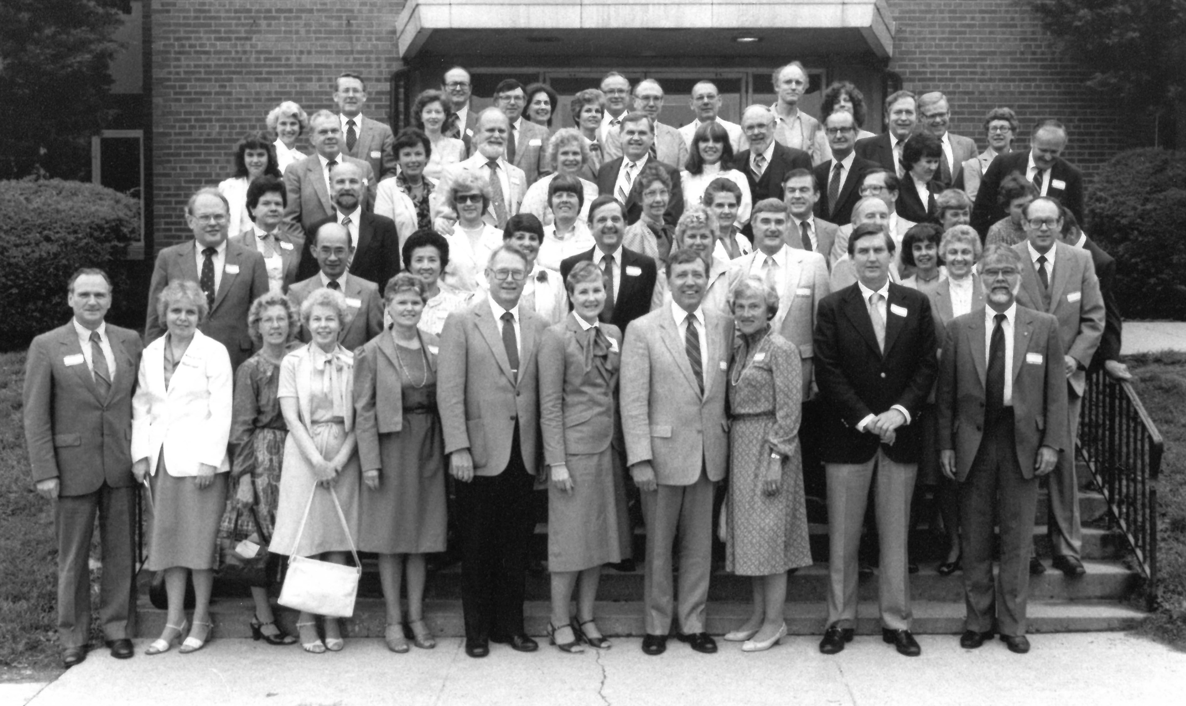 Luci Shaw and her husband Howard attend the 1983 Alumni Reunion