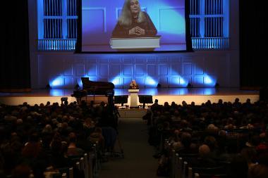 Marilynne Robinson keynote address at Theology Conference