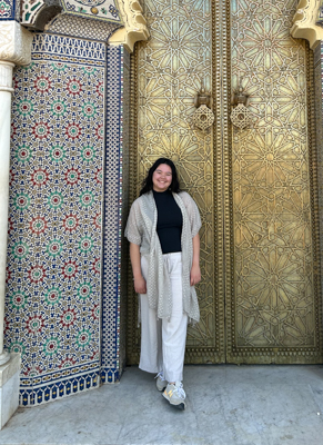 Heather Ganfield in Morocco