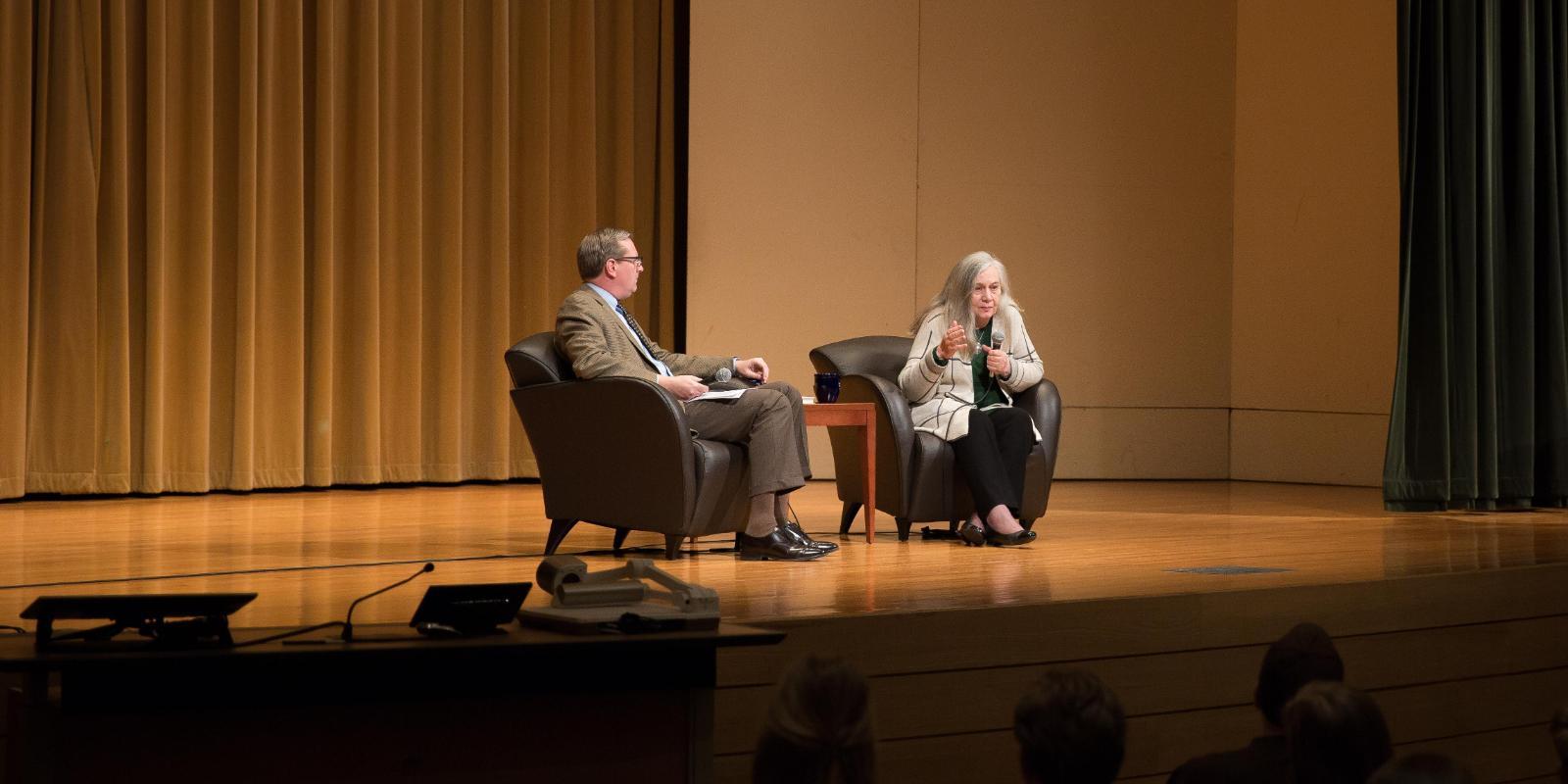 Marilynne Robinson and Dr. Ryken at Theology Conference Event