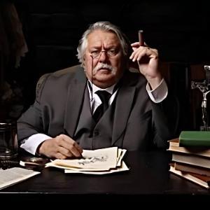 John Walker as Chesterton